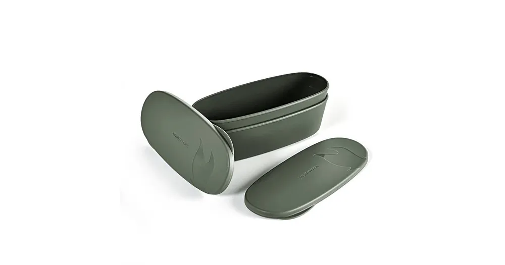 Must-Have Nádobí LIGHT MY FIRE SNAPBOX OVAL 2-PACK Uni