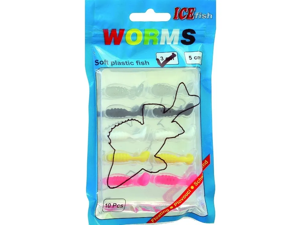 JSA fish Vláčecí červíci - 3cm Levný