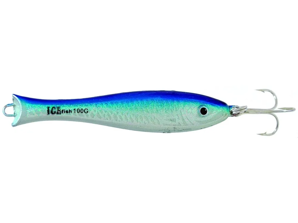 Ověřený JSA fish Pilker 3D ICE fish - 2, modrá