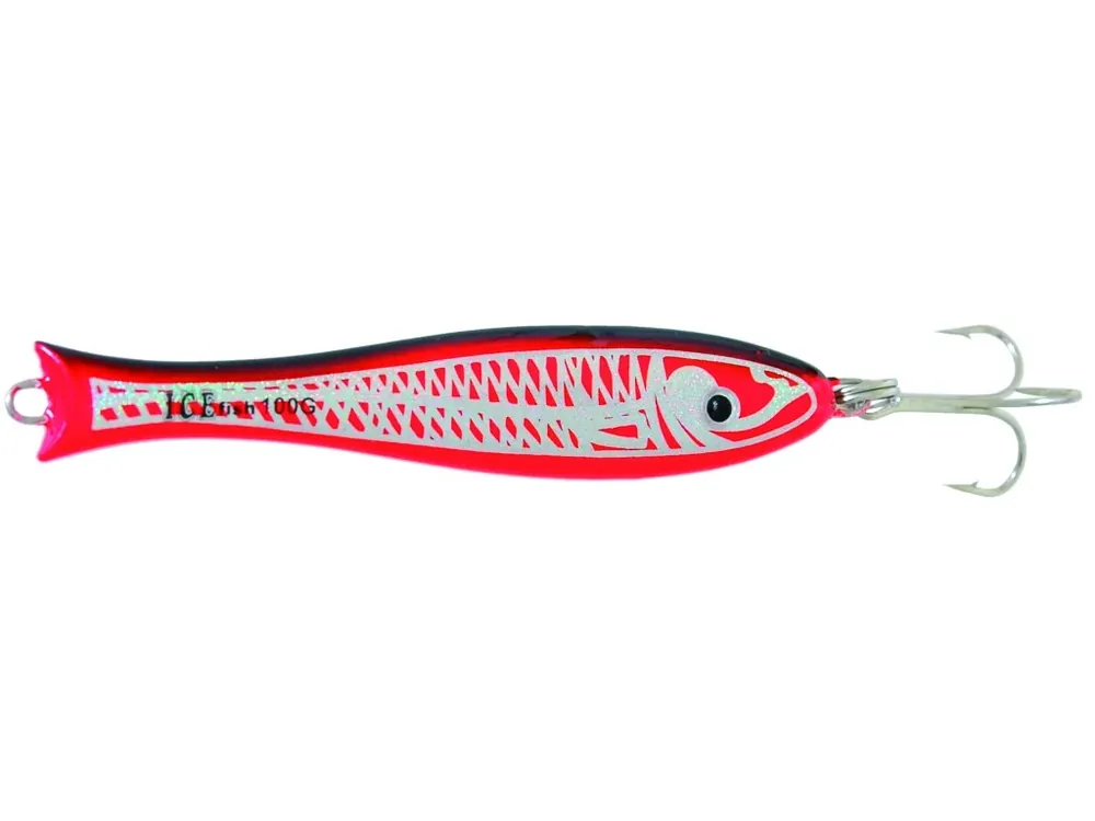 JSA fish Pilker 3D ICE fish - 4, červená Ihned K Objednání