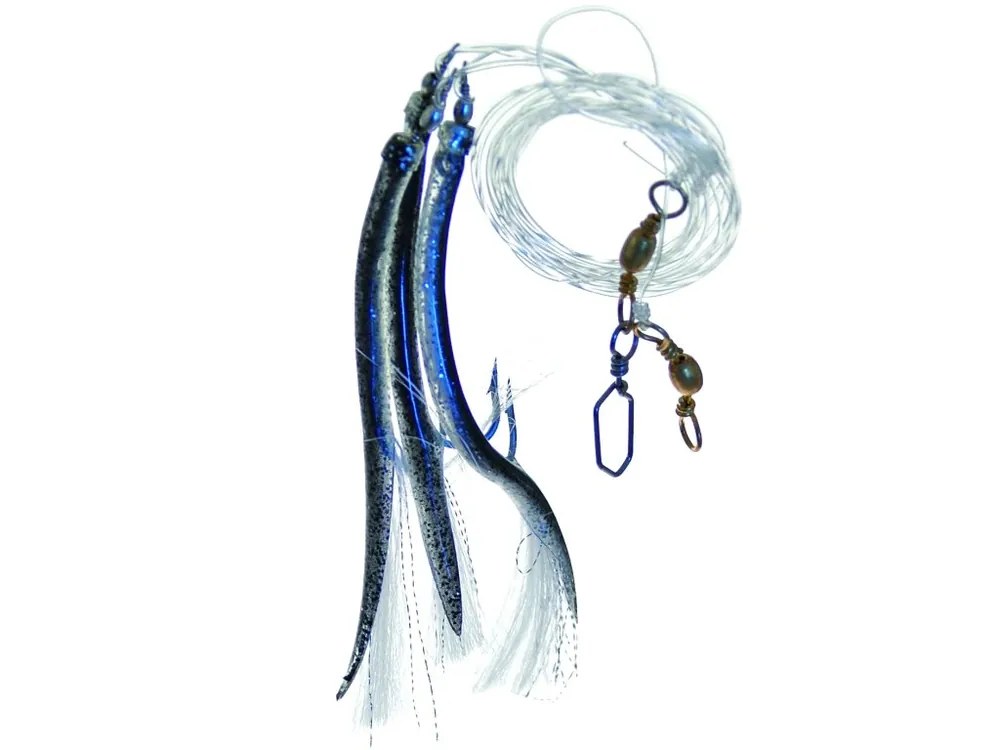 JSA fish Trubičky návazce MIX 4/0 - B černo/stříbrná Top Prodej