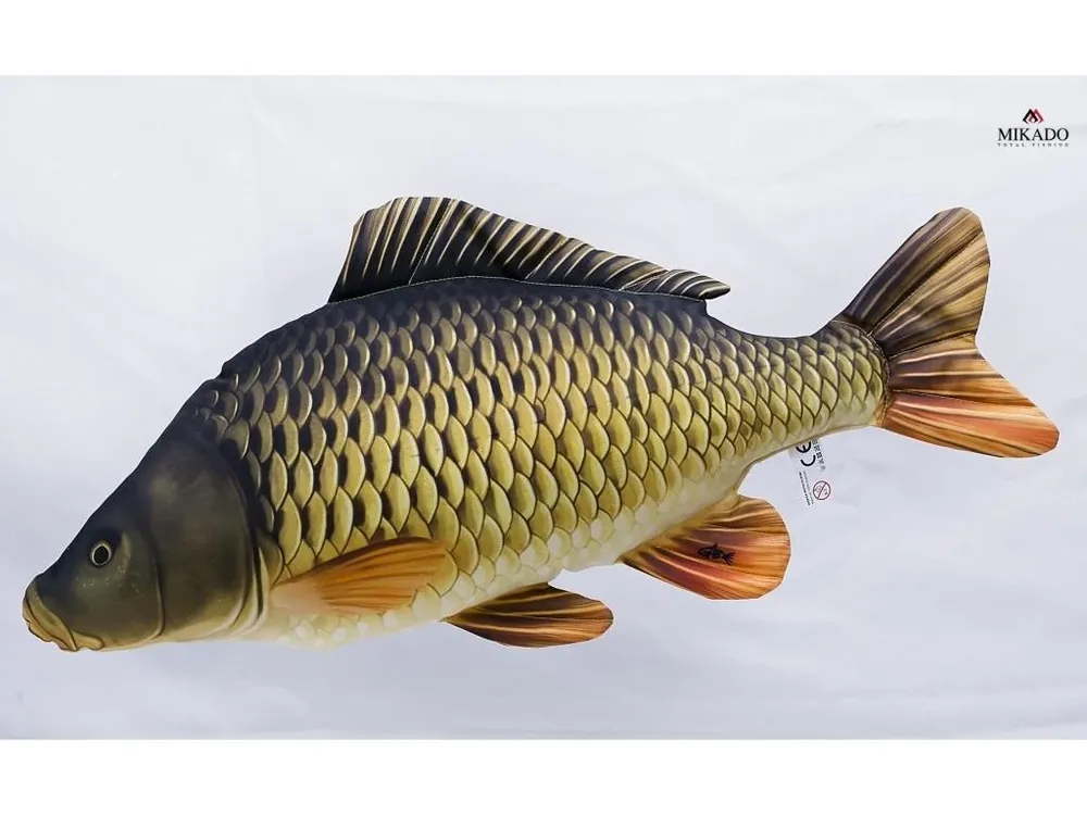 Sezónní Sleva Gaby polštářek ryba - Kapr Giant šupináč 100 cm