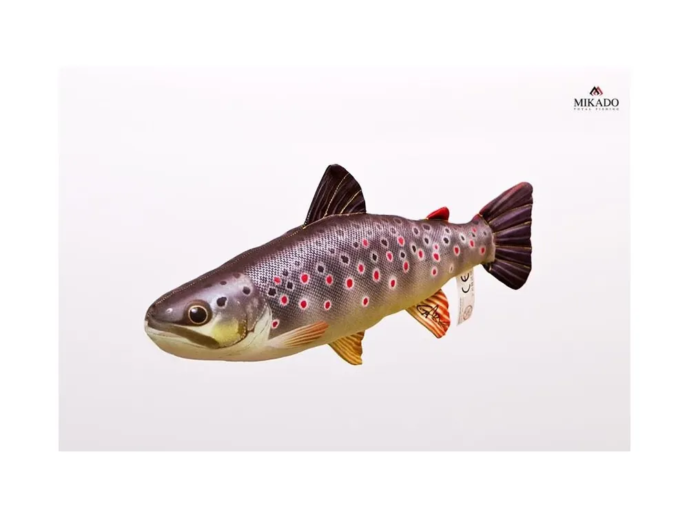 Oblíbený Gaby polštářek ryba - Pstruh mini potoční - 35 cm