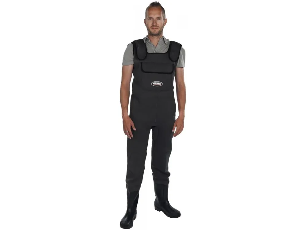 Mitchell Neoprénové prsačky Neoprene Waders Felt Soles Přímo Od Výrobce