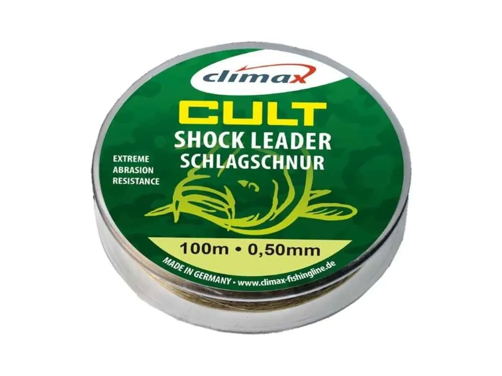 Zlevněný CLIMAX 100m - CULT Shock Leader 0,60mm/20,3kg