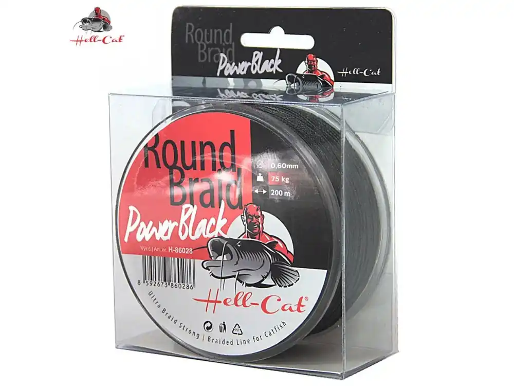 Ihned K Objednání Hell Cat Šňůra Round Braid Power černá 200m