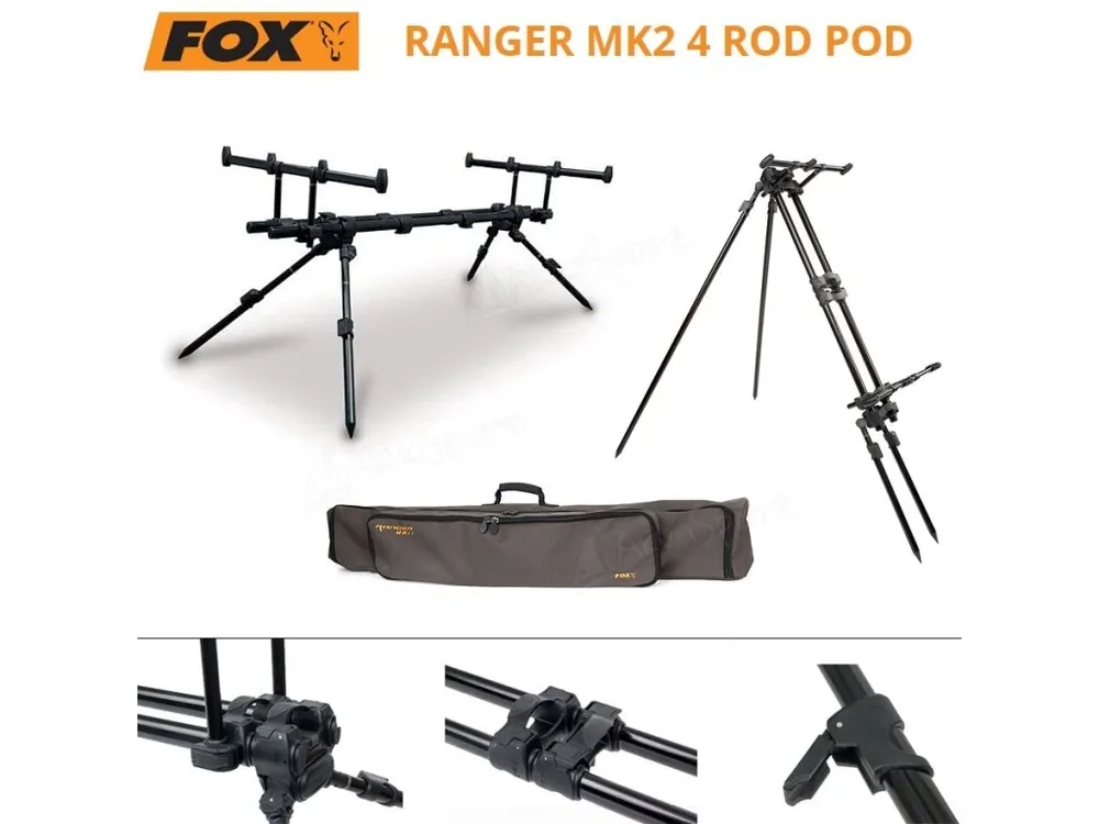 Fox Stojan na 4 pruty Ranger MK2 Pod Sleva