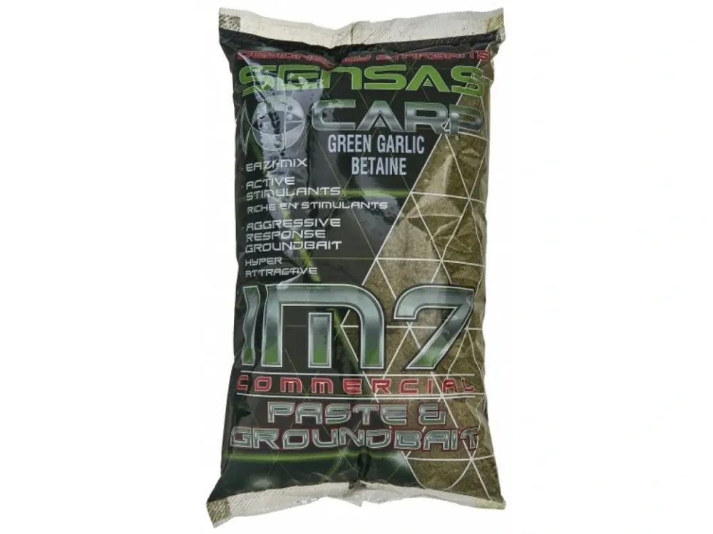 Levný Sensas Krmení IM7 GREEN GARLIC BETAINE 1kg