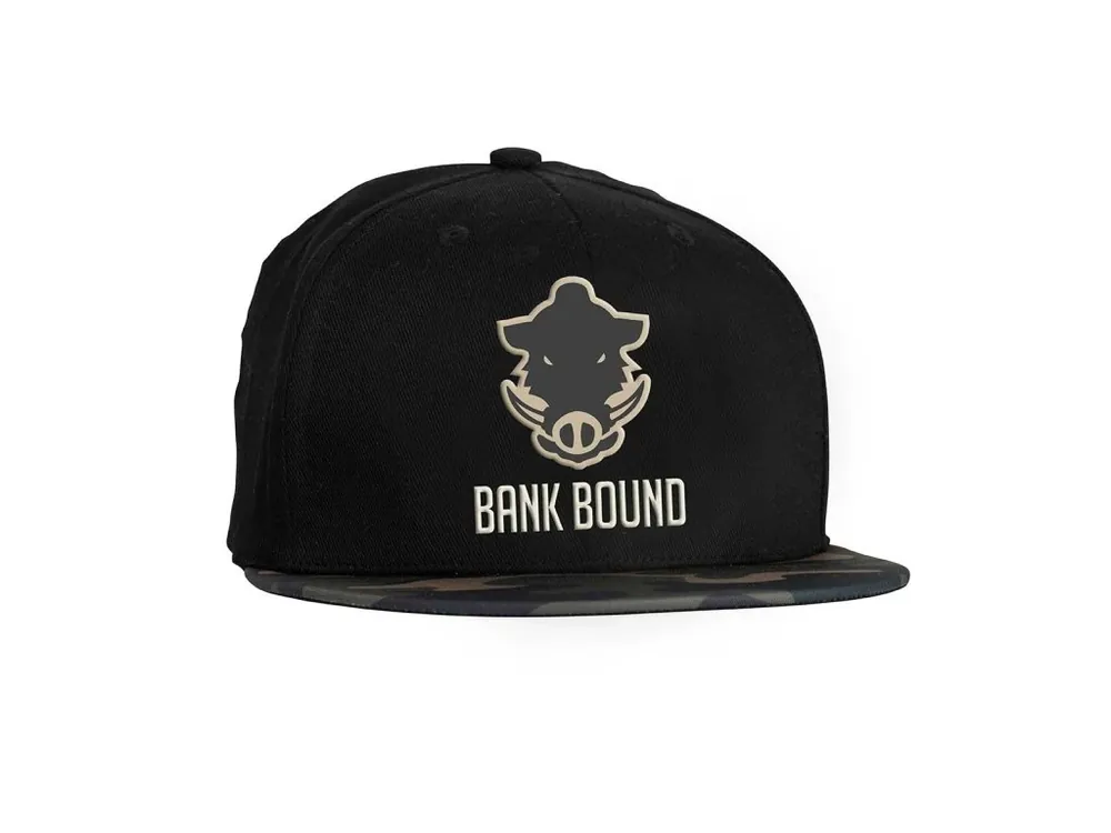 Prologic čepice Bank Bound Camo Cap - Black/Camo Víkendová Akce