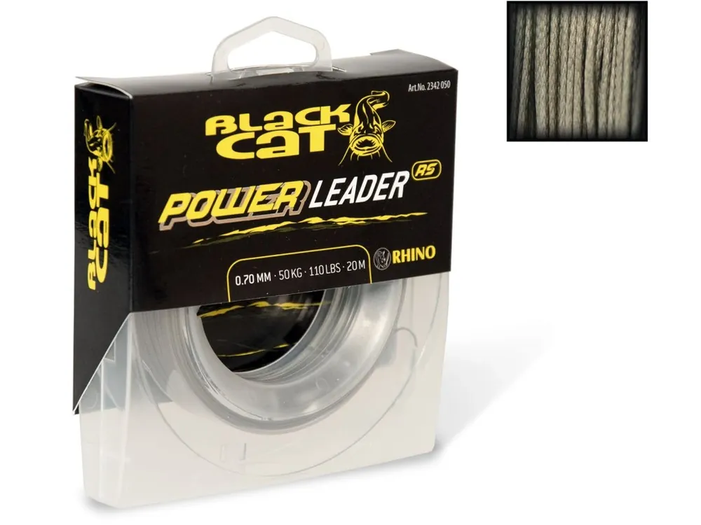Black Cat návazcová šňůra Power Leader 20m Nejlepší Volba