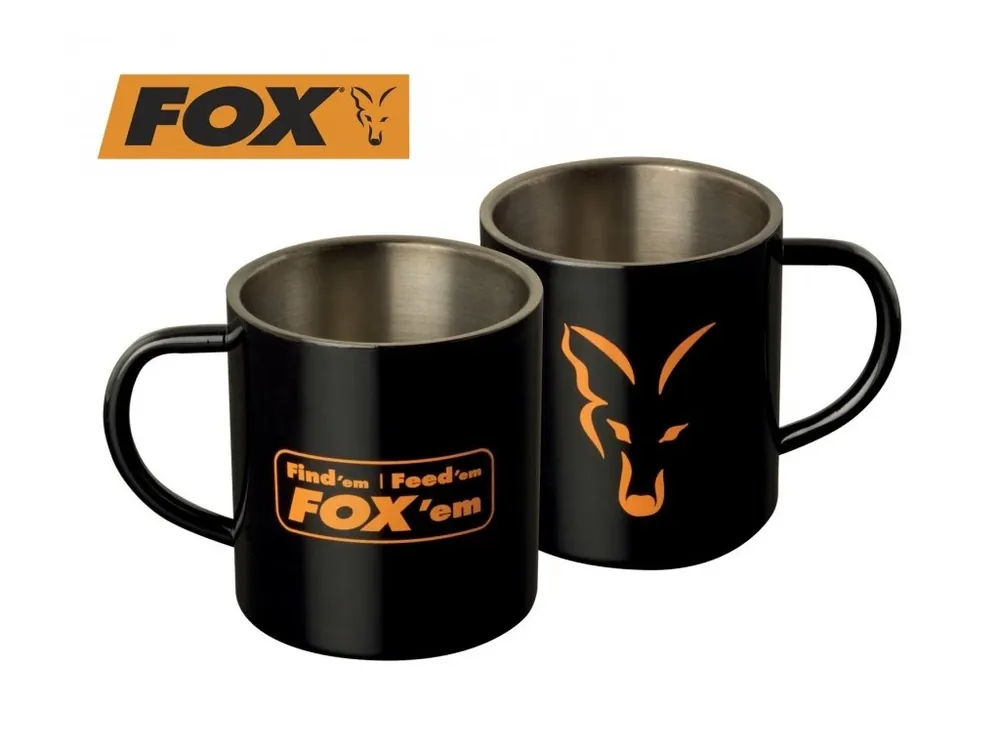 Fox Nerezový Hrnek Stainless Steel Mug Novinka