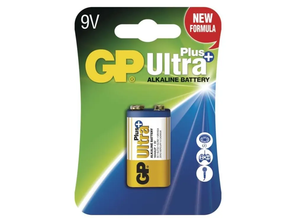 Emos Alkalická baterie GP Ultra Plus 6LF22 (9V) Vrácení Zdarma