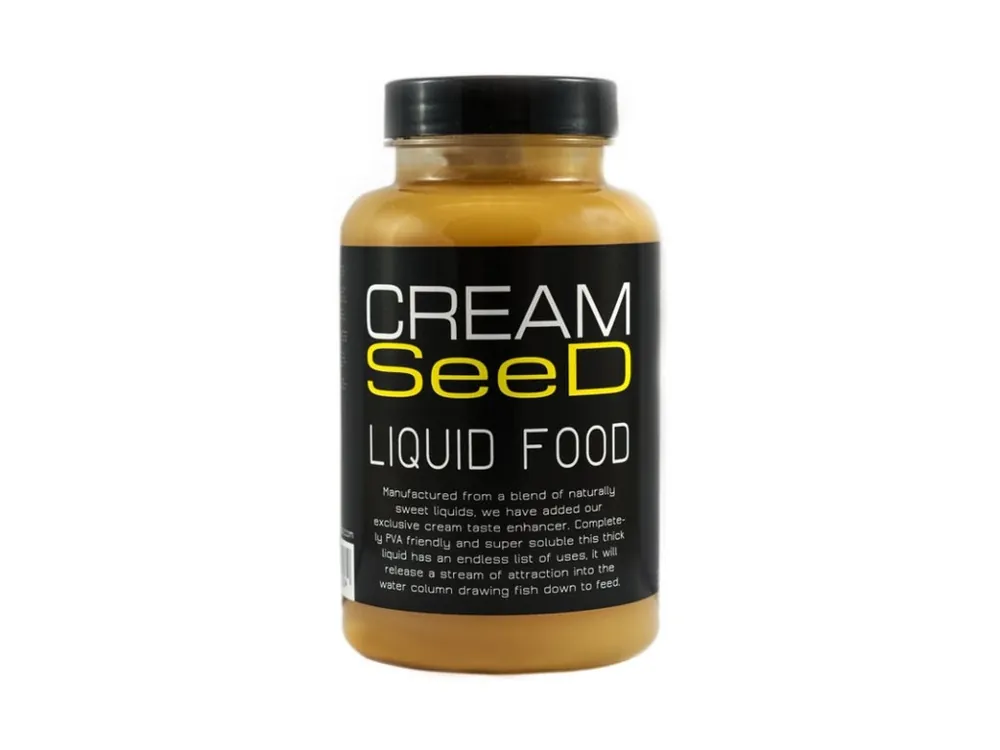Munch Baits Tekutá potrava - Cream Seed 250ml Finální Výprodej