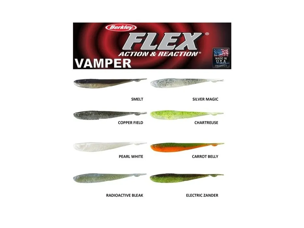 Rychlé Dodání Berkley Smáček Flex Vamper 14cm