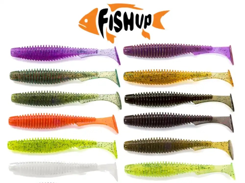 FishUP Dipované umělé nástrahy U-Shad 101mm / 8ks Hit Sezóny