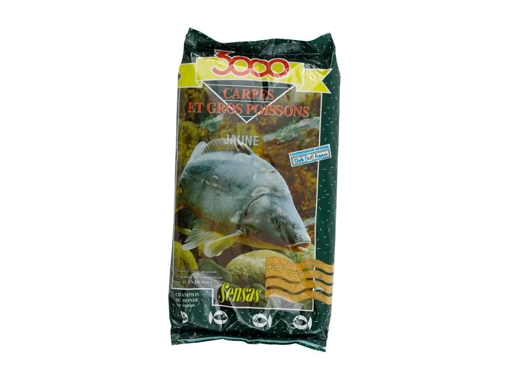 Nízká Cena Sensas Krmení 3000 Carpes Jaune (kapr žlutý) 1kg