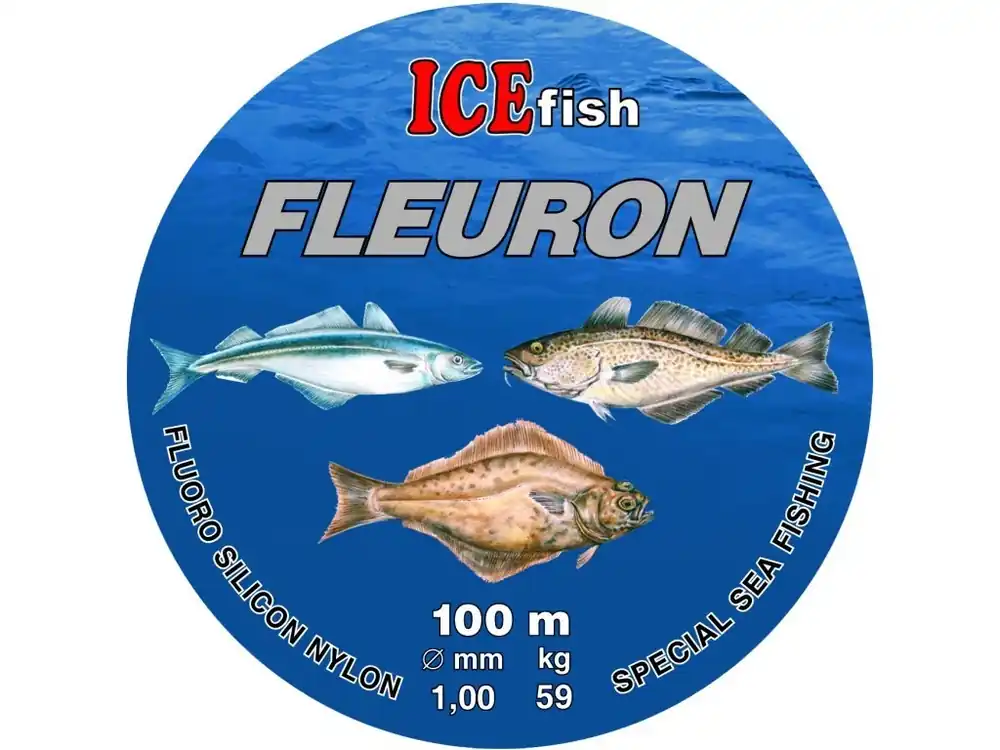 Oblíbený ICE fish fluorocarbonový vlasec - Fleuron 100m