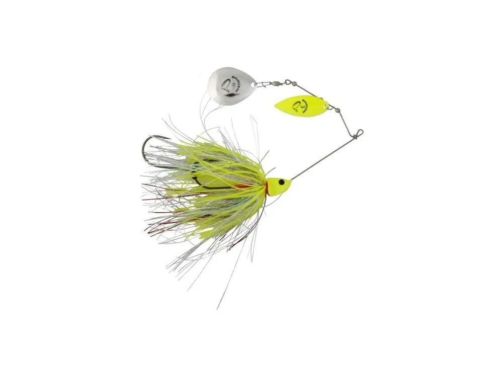 Savage Gear Da‘Bush Spinnerbait 42g 4 Yellow Silver Holo Flame Objednat Nyní