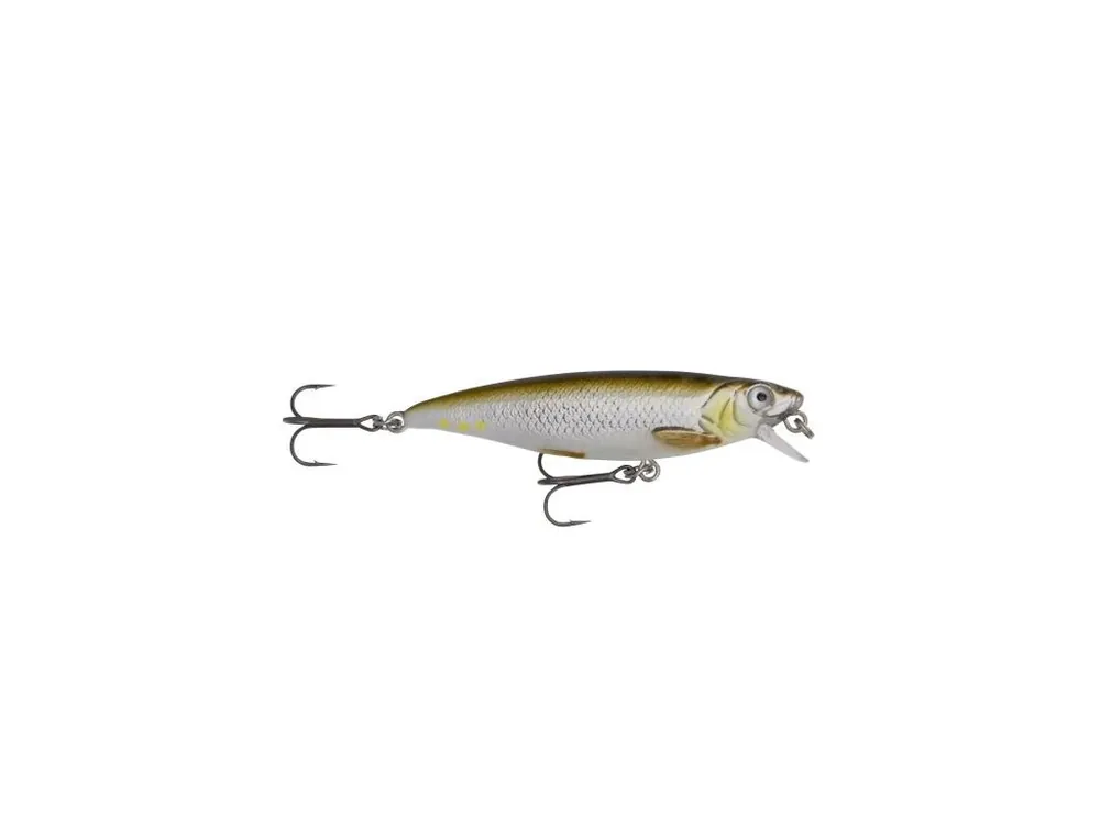 Originální Savage Gear Wobler 3D Twitch Green Silver Ayu-6,6 cm 5 g