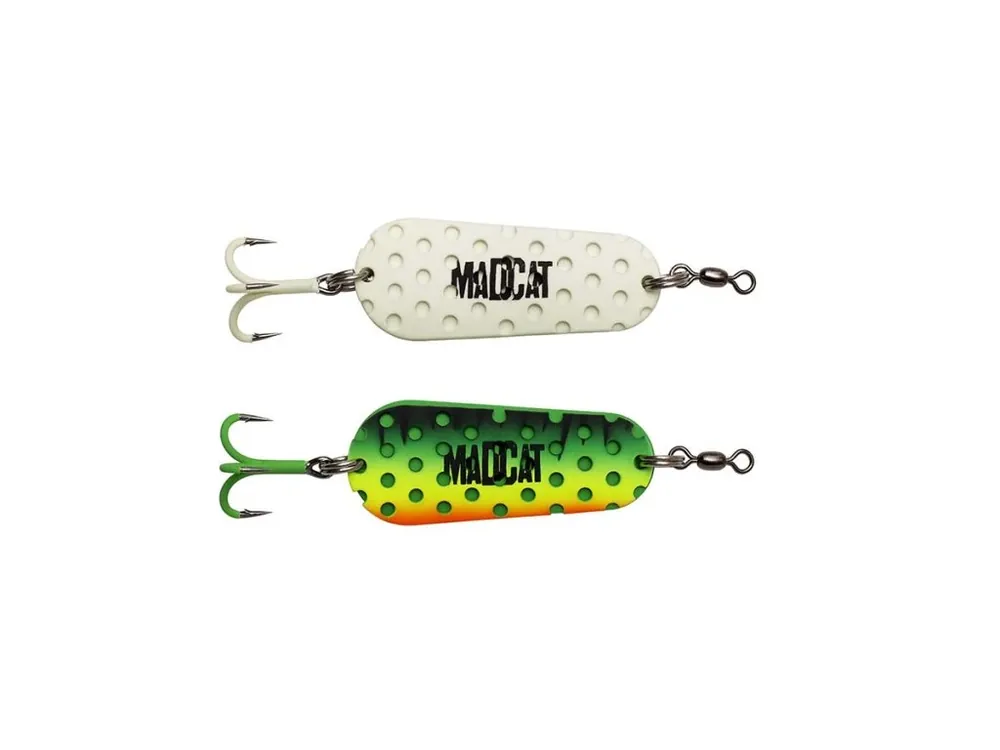 Cenová Bomba MADCAT® Třpytky na sumce A-STATIC TWIN TURBINE SPOONS