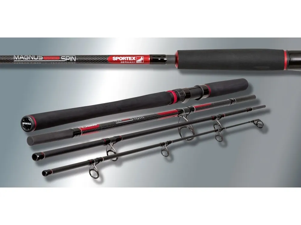 Originální Sportex prut MAGNUS Travel Spin 4-díl 240cm/150gr