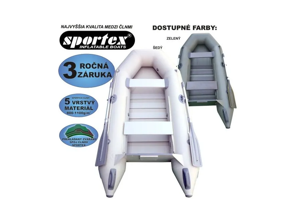 Sportex člun SHELF 270 - lamelová podlaha Akční Nabídka