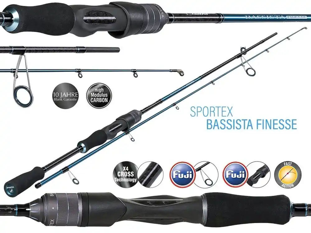 Sportex prut Bassista Drop Shot 245cm 15g Aktuální