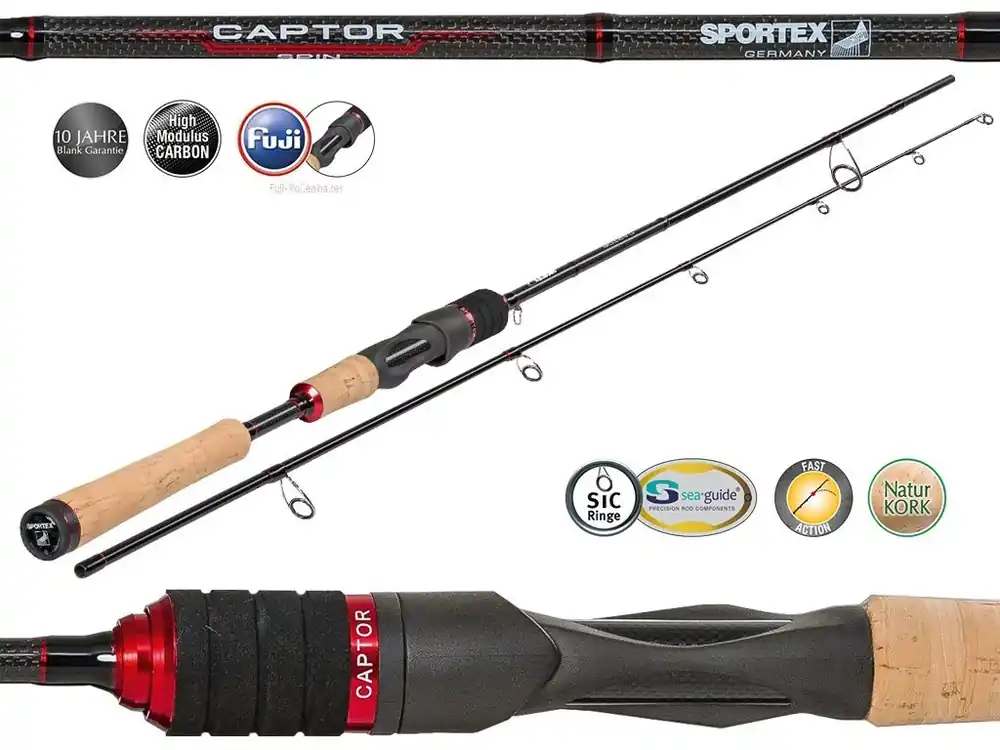 Sportex přívlačový prut CAPTOR SPIN 180cm 10g Výprodej