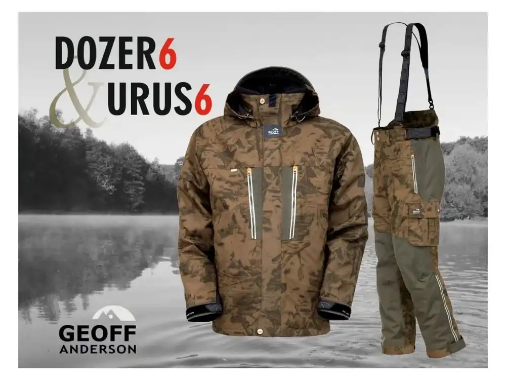 Sleva Geoff Anderson Komplet Bunda s kapucí a kalhoty - Dozer6™ a Urus6™ Leaf