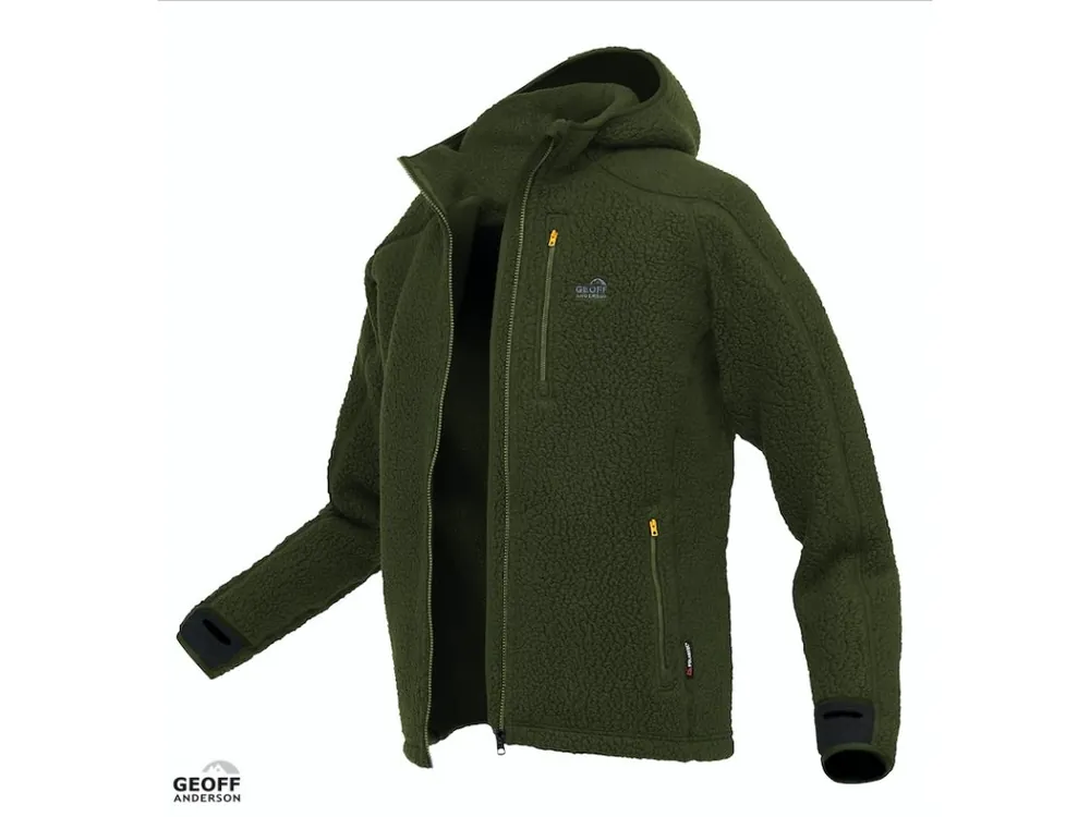 Geoff Anderson Pulovr s kapucí - Teddy™ Green Víkendová Akce