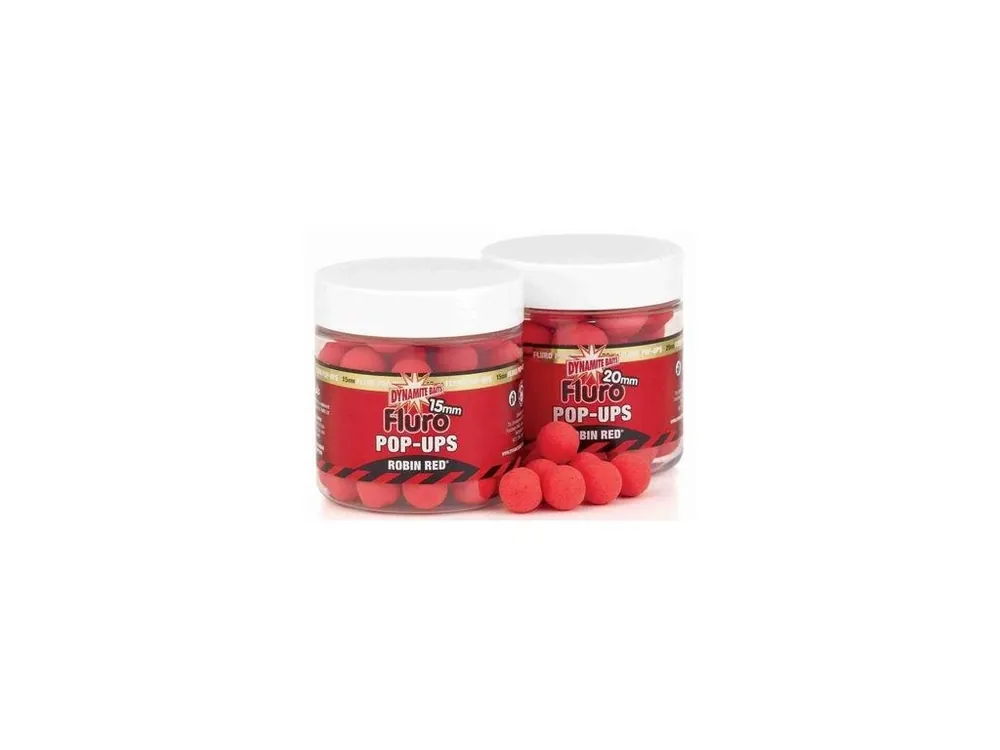 Dynamite Baits Pop-Ups Fluro Robin Red 15 mm Kup Teď