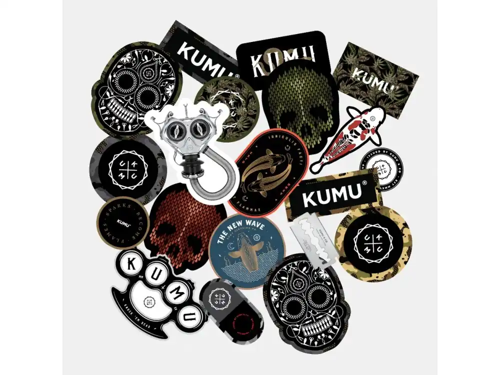 KUMU Balíček 20ks samolepek STICKERBOMB Sezónní Sleva