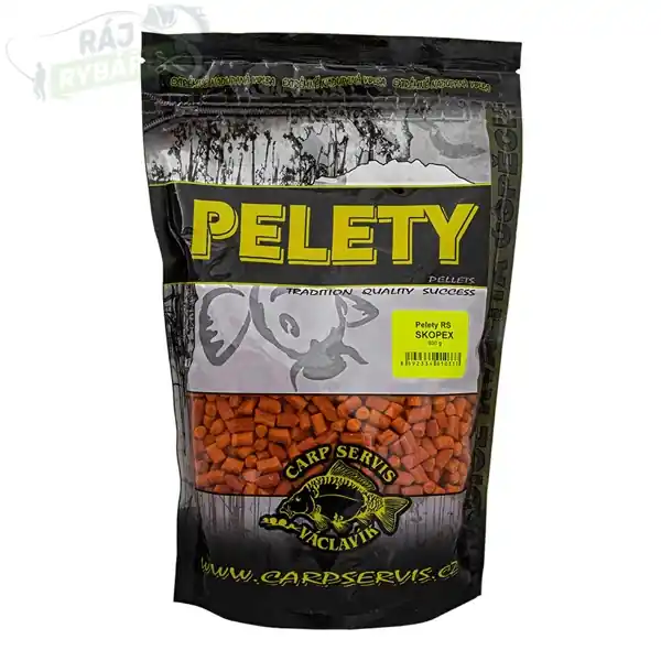 Autentický CARP SERVIS VÁCLAVÍK - Pelety RS 6mm 800g