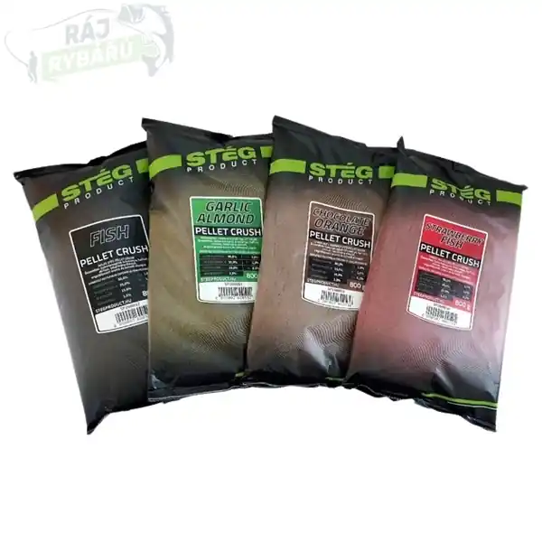 Vrácení Zdarma STÉG - Krmítková směs PELLET CRUSH 800g
