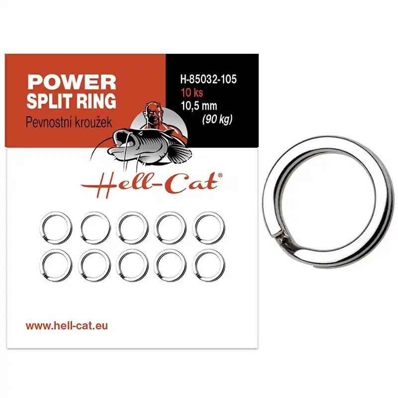 Vrácení Zdarma HELL-CAT - Pevnostní kroužek Power Split Ring 10ks