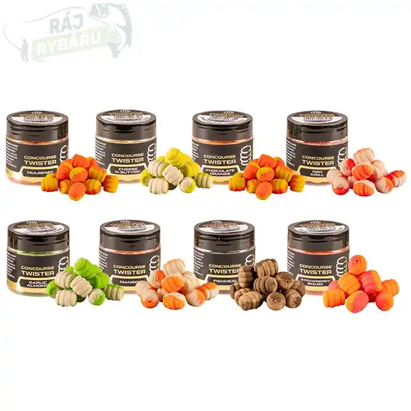 BENZAR MIX - Boilies Concourse Twister 12mm 60ml Nakupujte Hned