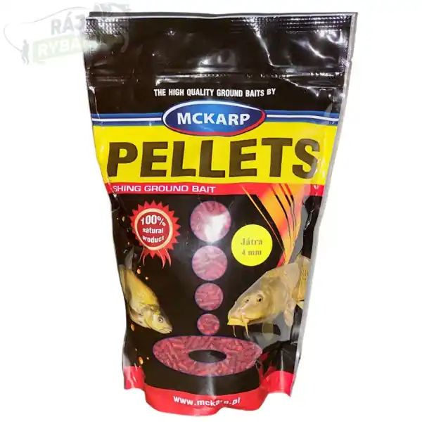 MCKARP - Pelety 4mm 1kg Přímo Od Výrobce