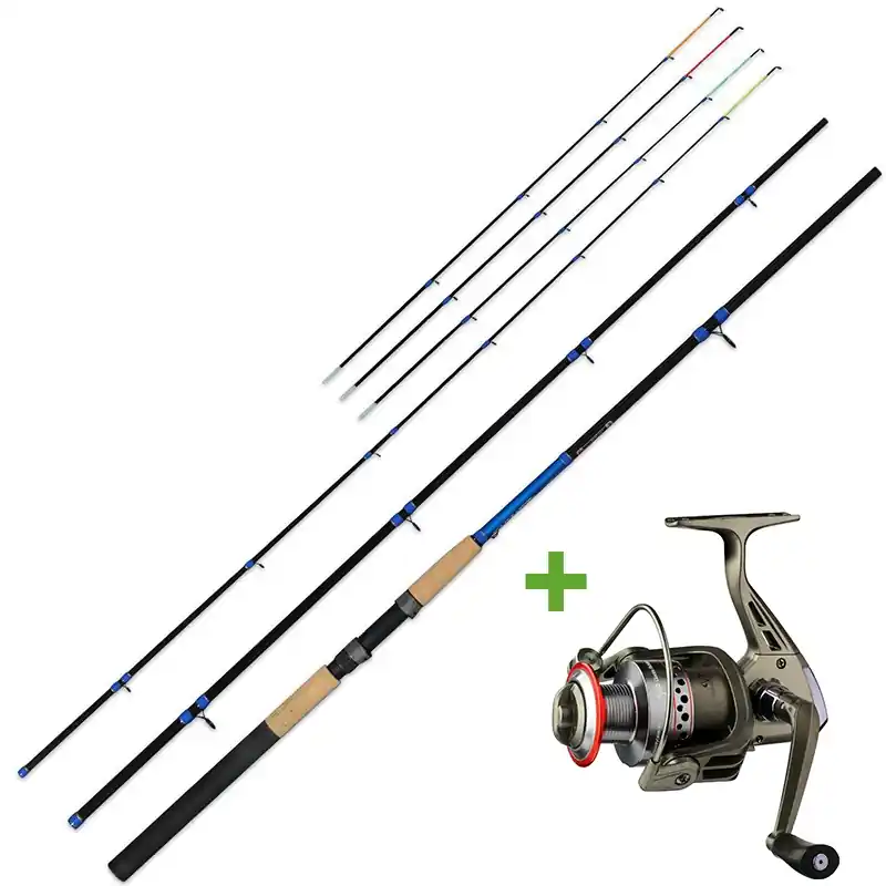 Dokud Zásoby Vydrží GIANTS FISHING - Feederový set Prut CLX MK2 Feeder 3,6m 90g + Naviják SPX 3000 FD