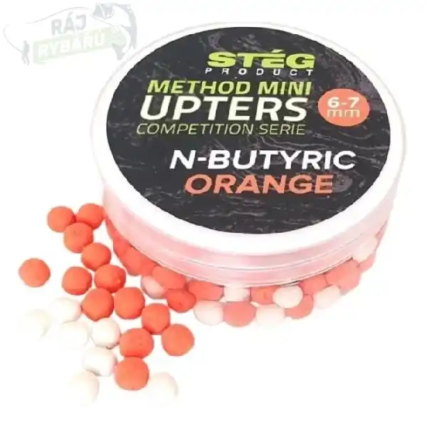 STÉG - Boilies Method Mini Upters Competition 6-7mm 25g Výprodej