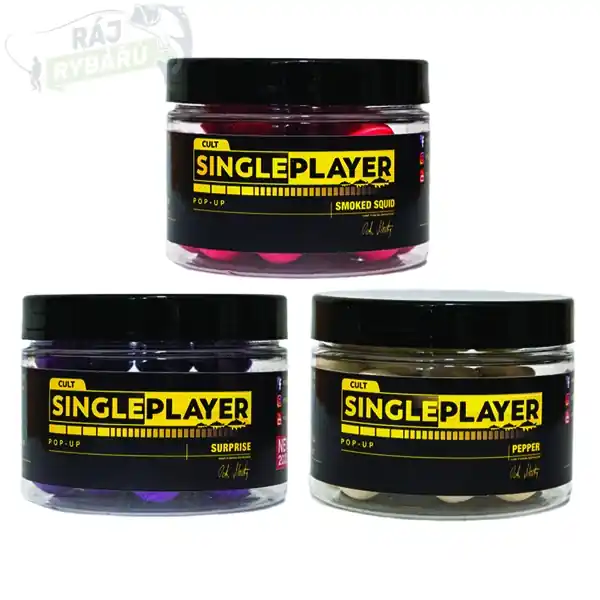 Pouze Dnes SINGLEPLAYER - Pop-up Boilies 50g 16mm