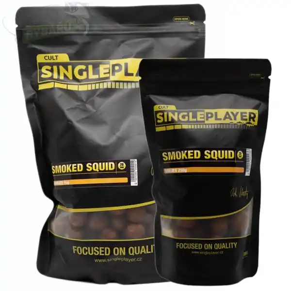 Nejprodávanější SINGLEPLAYER - Boilies Smoked Squid