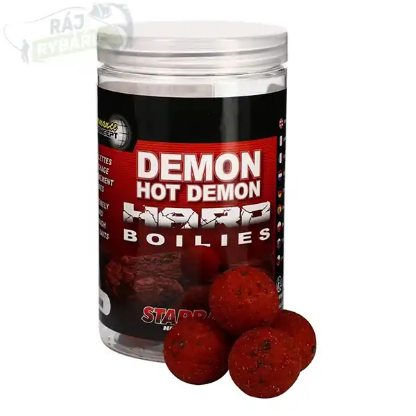 STARBAITS - Boilie Hard Hot Demon 200g Rychlé Dodání
