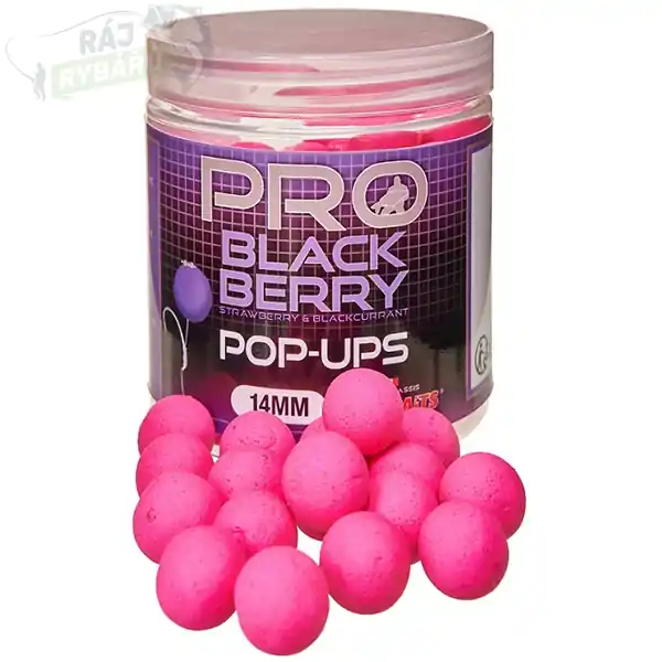 STARBAITS - Plovoucí Pop-up Boilies Pro Blackberry 80g Zlevněný