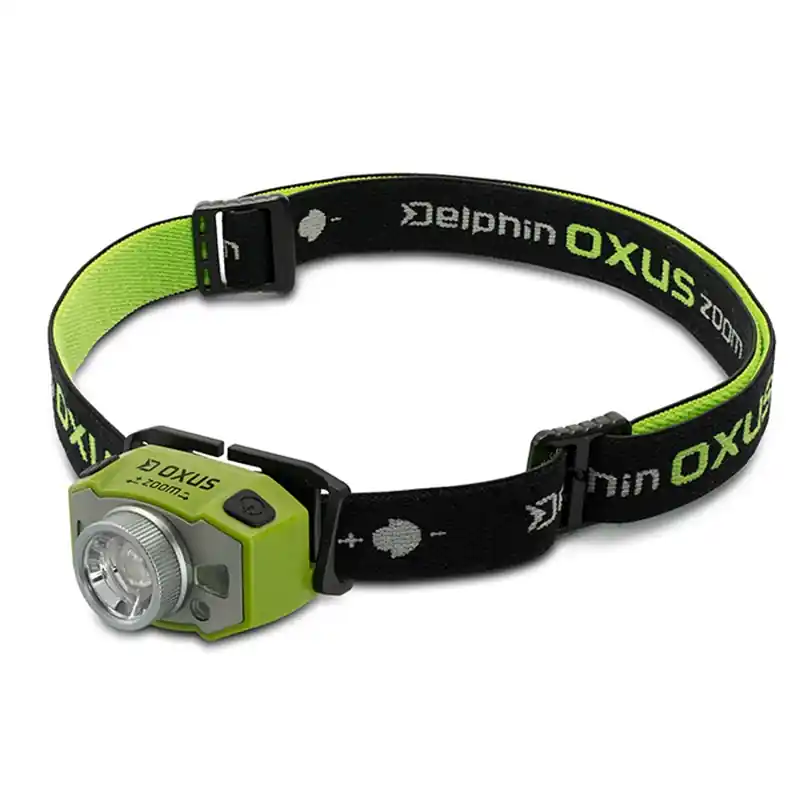 Novinka DELPHIN - Čelová lampa OXUS Zoom