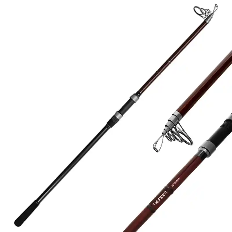 DELPHIN - Kaprový teleskopický prut THUNDER GenerationX 3,3m 120g Nejlepší Volba