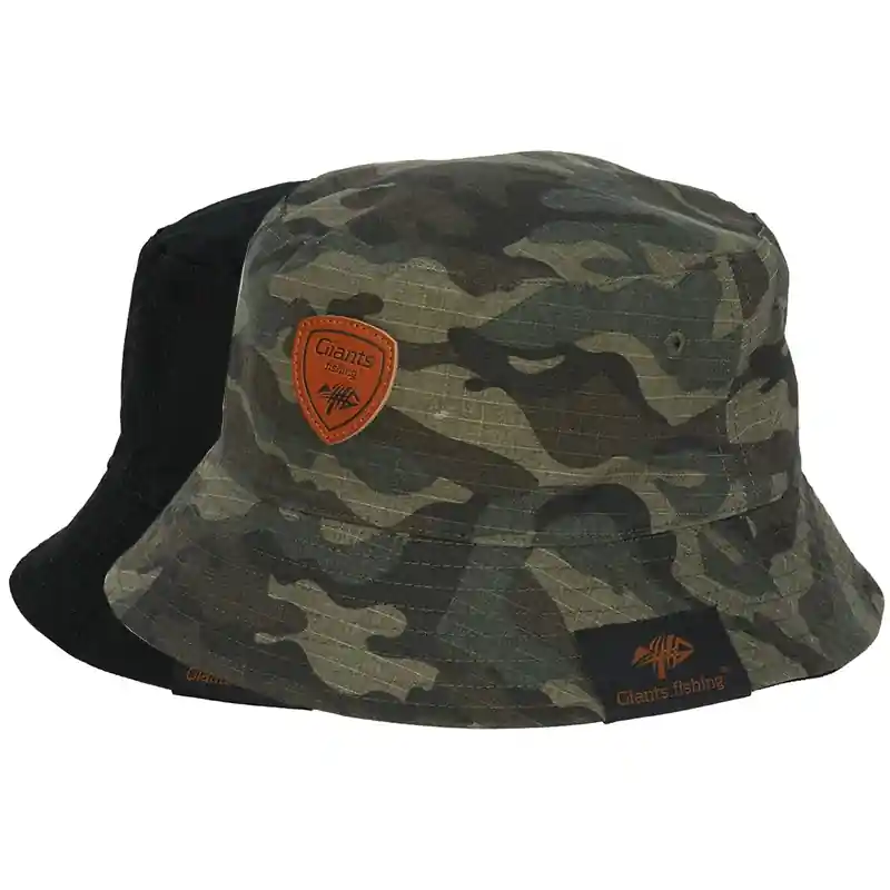Top Prodej GIANTS FISHING - Klobouk oboustranný Camo/Black Double Bucket Hat
