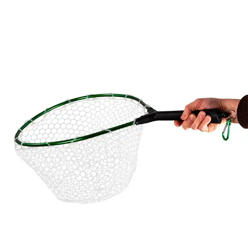 Výhodná Nabídka SNOWBEE - Podběrák s gumovou síťkou a magnetem Rubber Mesh Hand Trout Net Medium