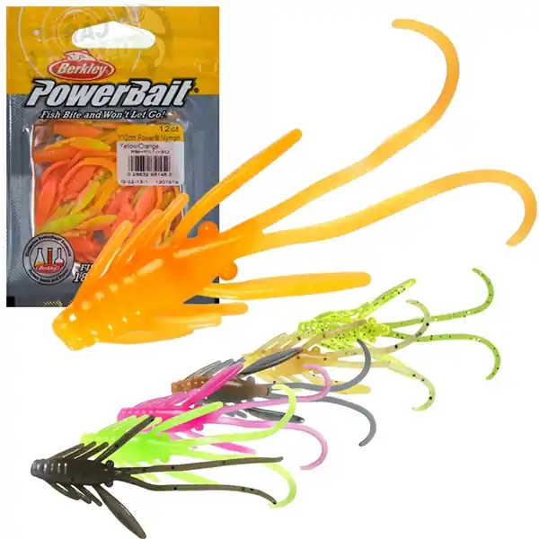 BERKLEY - Gumová nástraha PowerBait Power Nymph 2cm 12ks Autentický