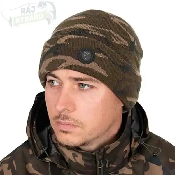 Aktuální FOX - Zimní čepice Camo Sherpa Tec Beanie