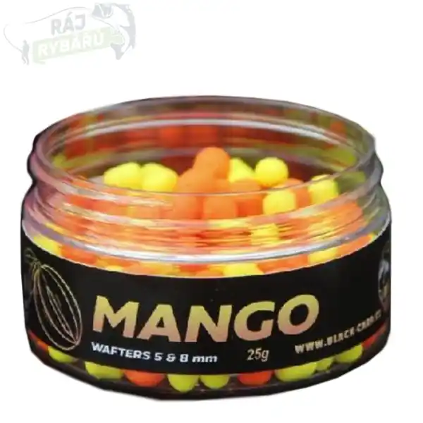 BLACK CARP - Method Wafters 5-8mm 25g Pouze Dnes